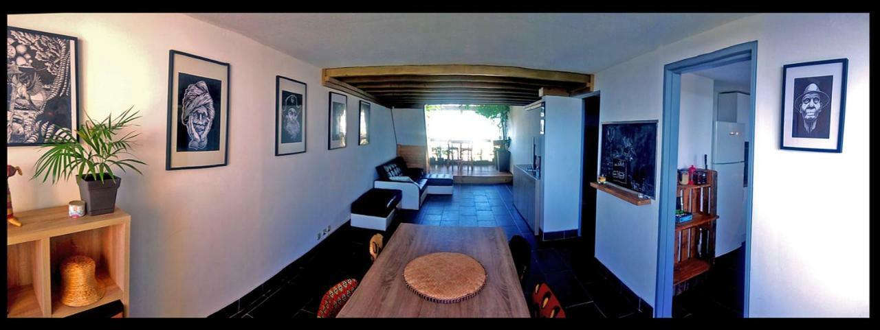 Loft Mezzanine Verriere Avec Vue Apartment Saint-Denis Exterior foto